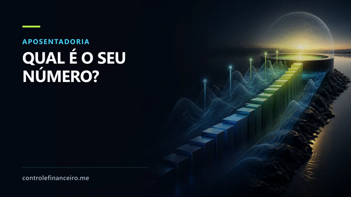 Caminho de patrimônio até uma meta de independência financeira
