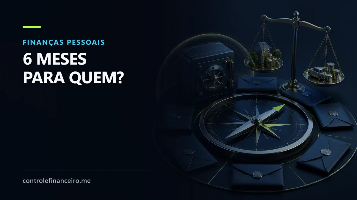 Cofre pessoal protegendo meses de despesas contra eventos inesperados