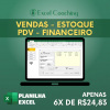 Planilha Vendas – PDV – Estoque – Financeiro