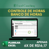 Planilha Controle de Horas Extras com Banco de Horas 6.0