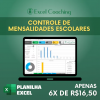 Planilha Controle de Mensalidades de Escolares